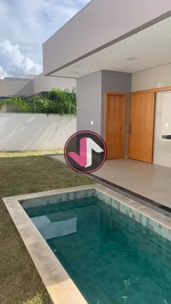 Imagem Casa de 160m² no Condomínio Belvedere 2, com piscina e área gourmet, 3 suítes, sala de estar e...