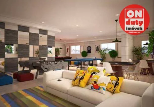 Imagem CREDLAR Prédio com Lazer Apartamento com 2 dormitórios à venda, 46 m² a partir R$ 349.500 - Parque São Vicente - São Vicente/SP