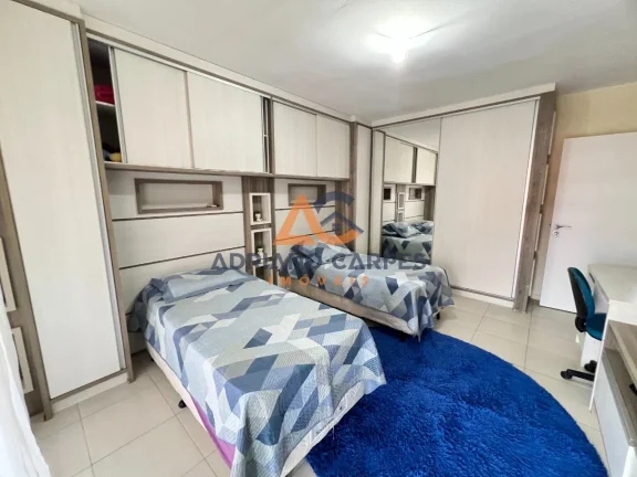 Imagem ALUGUEL ANUAL - Casa com 3 quartos sendo 1 suíte, mobiliada, sacada com churrasqueira, muito bem localizada na Praia de Gravatá em Navegantes- SC