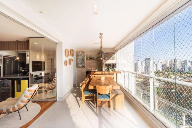 Imagem Apartamento de 134m² com 3 Suítes e Varanda Gourmet no Somma Brooklin