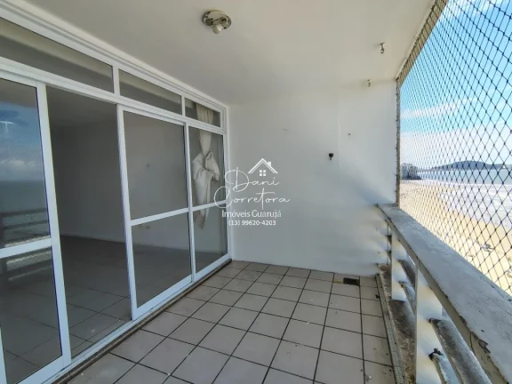 Imagem Aluguel de apartamento último andar Guarujá-SP, Pitangueiras: 2 Quartos, 1 Suíte, 2 Salas, 3 Banheiros, 1 Vaga de Garagem, 122 m².