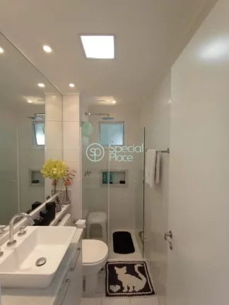 Imagem Lindo apartamento em condomínio cobiçado na região. São 105m² de área privativa, 02 suítes e ...