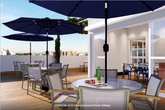 Imagem Apartamento com 2 dormitórios à venda, 46 m² por R$ 347.000,00 - Centro - Suzano/SP