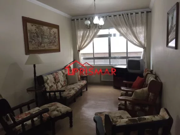 Imagem Vendo apartamento 2 dormitorios meia quadra praia Pompéia