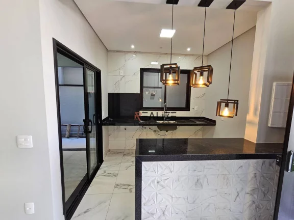 Imagem Casa moderna com 3 dormitórios à venda, 110 m² por R$ 925.000 - Condomínio Jardins do Império - Indaiatuba/SP