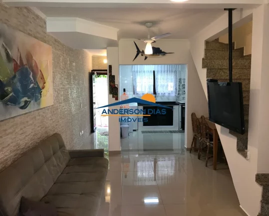 Imagem Casa em Condomínio com 2 dormitórios à venda, 177 m² por R$ 490.000 - Massaguaçu - Caraguatatuba/SP