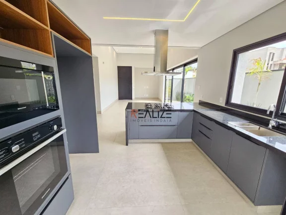 Imagem Casa moderna com 3 dormitórios à venda, 198 m² por R$ 2.090.000 - Condomínio Villa Sapezal - Indaiatuba/SP