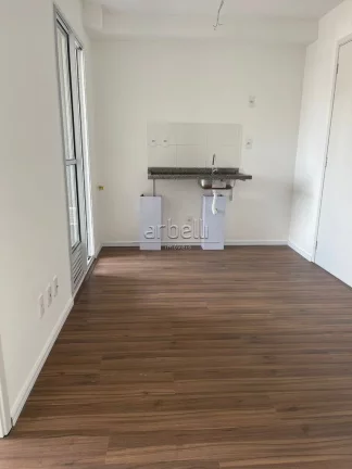 Imagem Apartamento com 2 dormitórios, sala conjugada com cozinha, varanda, banheiro, área de serviços, s...