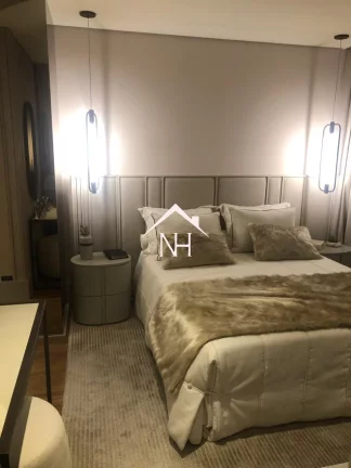 Imagem apartamento de 156m c/ 3 suítes (1 master), terraço gourmet,2 vagas, depósito, Fitness, piscinas, Solarium, Brinquedoteca, Salão de Festas, Playground