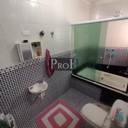 Imagem Sobrado com 3 Quartos para Alugar, 128 m² em Jardim - Santo André