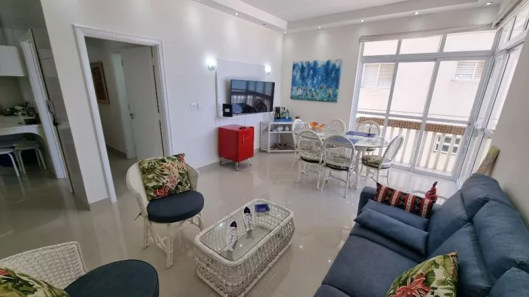 Imagem Apartamento com 3 dormitórios à venda, 90 m² - Pitangueiras - Guarujá/SP
