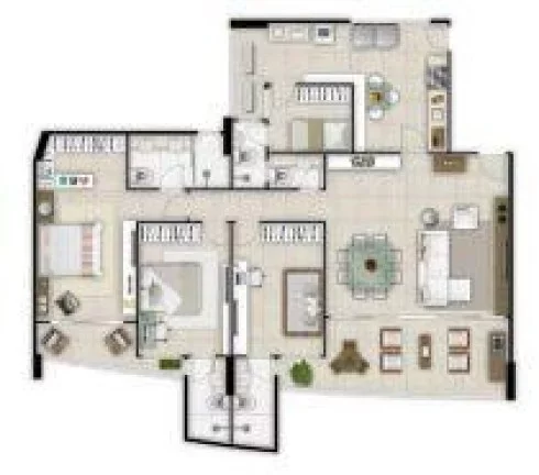 Imagem Apartamento 4 dormitórios para Venda em Teresina, Horto, 4 dormitórios, 4 suítes, 4 banheiros, 3 vagas