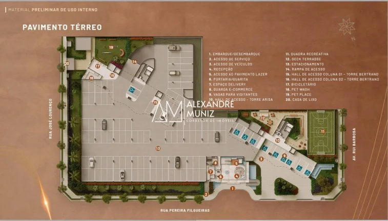 Imagem Casa Boris Meireles, Lançamento, Apartamentos à Venda Meireles, 4 suítes.