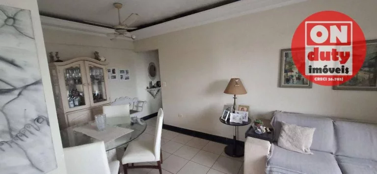 Imagem Apartamento com 2 quartos à venda, 63,00 m² por R$ 510.000 - Estuário - Santos/SP