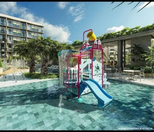 Imagem Vende-se flat estilo resort na praia do Cabo Branco