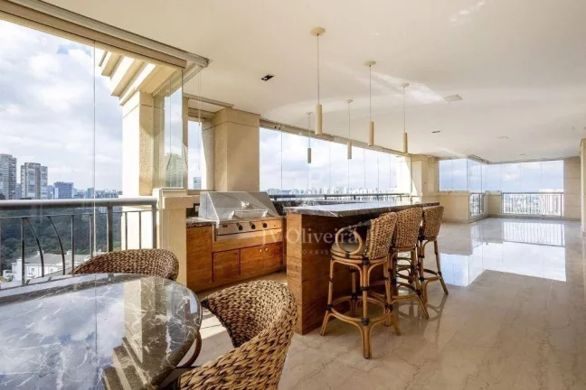 Imagem Apartamento com 4 dormitórios à venda, 607 m² - Panamby - São Paulo/SP
