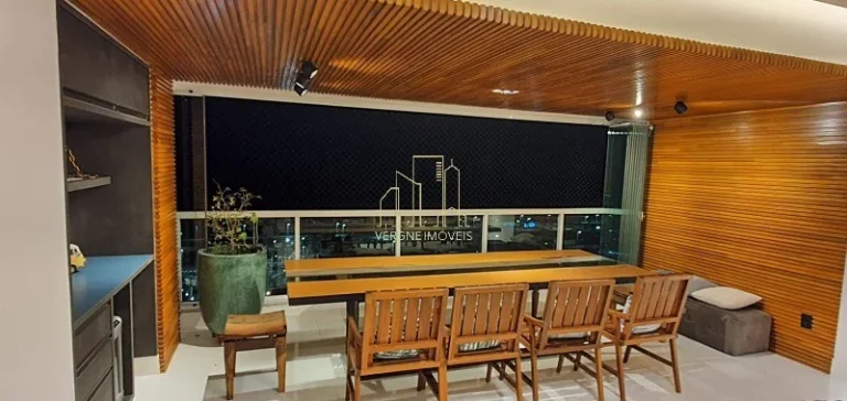 Imagem Apartamento de Luxo à Venda | Vista Mar 180º | 3 Suítes + Escritório |? Patamares Colina A
