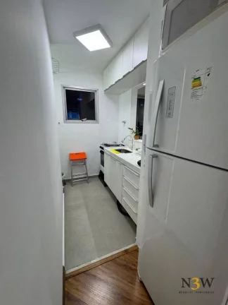 Imagem Apartamento mobiliado para locação em Pinheiros São Paulo SP com 40m², 1 dormitório e 1 vaga de garagem no Condomínio Maria José