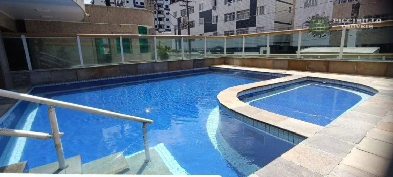 Imagem Apartamento com 2 dormitórios à venda, 85 m² por R$ 480.000,00 - Tupi - Praia Grande/SP
