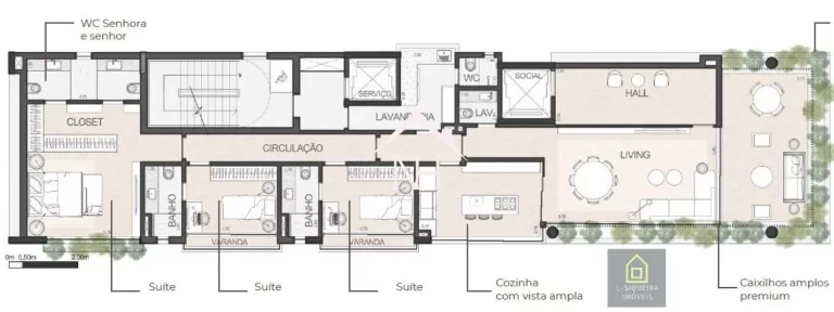 Imagem Apartamento ao lado do Parque Ibirapuera de 181m c/ hall privativo, 3 suítes, 2 vagas, amplo terraço, lounge, Piscinas, academia, brinquedoteca, deck