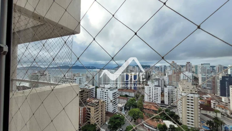 Imagem Apartamento com 4 dormitórios, 204 m² - venda por R$ 3.200.000,00 ou aluguel por R$ 18.000,00/mês - Embaré - Santos/SP
