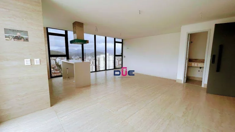 Imagem Cobertura com 3 dormitórios à venda, 160 m² por R$ 2.800.000 - José Menino - Santos/SP