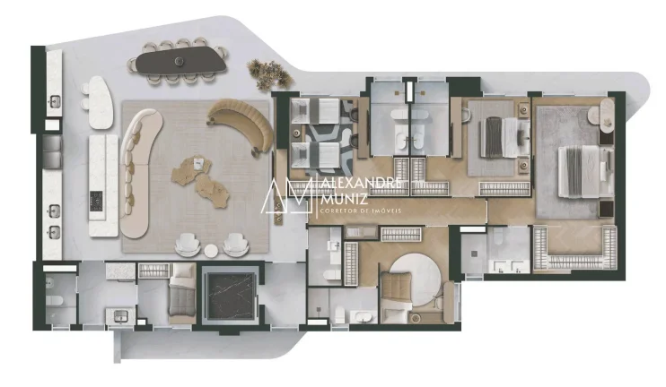 Imagem The Dream powered by Porsche Consulting, Apartamentos no Meireles