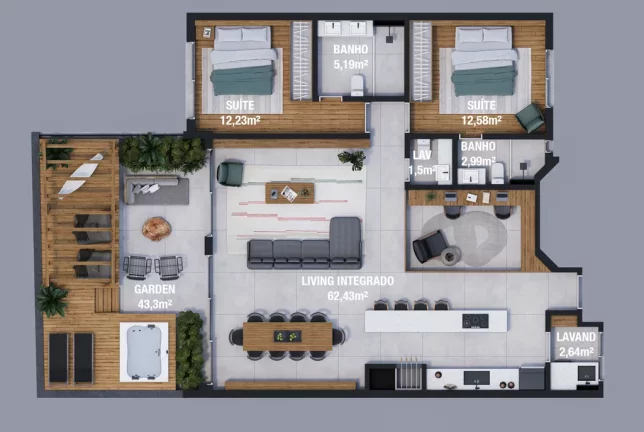 Imagem Apartamento à venda no bairro Moinhos de Vento - Porto Alegre/RS