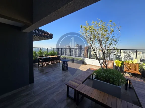 Imagem Studio de Luxo à Venda em Pinheiros, São Paulo-SP: 1 Quarto, 1 Suíte, 1 Banheiro, 27m² de Área.