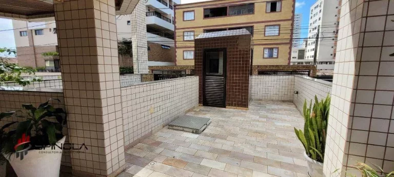 Imagem Apartamento com 1 dormitório à venda, 55 m² por R$ 300.000,00 - Aviação - Praia Grande/SP