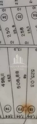 Imagem Terreno com Ótima Localização para Construir apartamentos, 100% Permuta, São 508 m², no Vila Assis, Mauá-SP