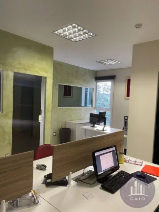 Imagem Sala mobiliada com 85m² para aluguel por R$ 11.9000,00 - Alphaville/SP