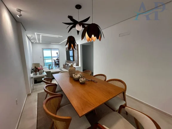 Imagem Apartamento Frente Mar em Praia Grande com 3 Dormitórios