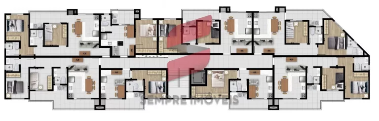 Imagem APARTAMENTO com 2 dormitórios à venda com 160.55m² por R$ 765.000,00 no bairro Caiobá - MATINHOS / PR