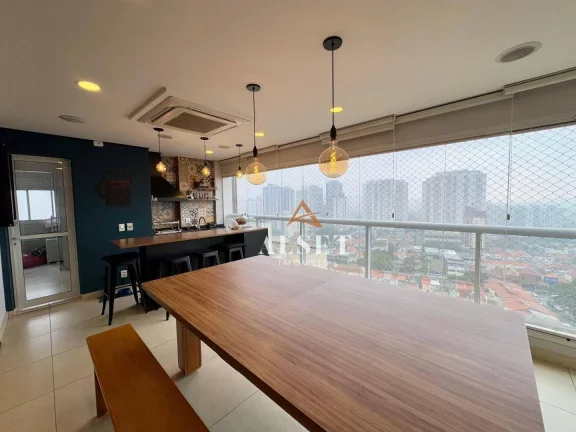 Imagem Apartamento com 3 suítes e varanda gourmet no Tatuapé