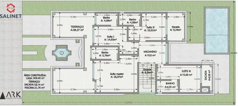 Imagem Casa para Venda em Porto Belo, VIVAPARK, 3 dormitórios, 3 suítes, 4 banheiros, 2 vagas