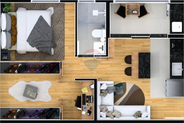 Imagem Apartamento à Venda 1 ou 2 Quartos no Jardim Sairá – Sorocaba