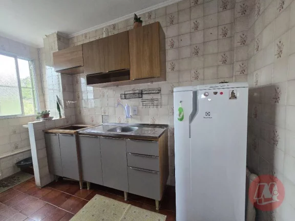 Imagem Apartamento mobiliado, com 2 dormitórios, 50 m² - venda por R$ 170.000 ou aluguel por R$ 1.643/mês - Camaquã - Porto Alegre/RS