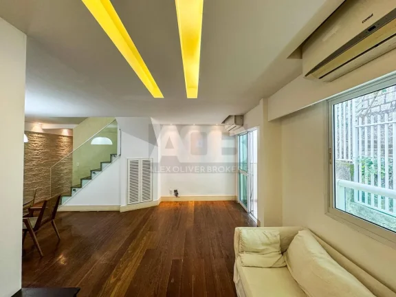 Imagem Cobertura à venda na Lagoa, 3 quartos, 180m2, Almeida Godinho, 1 vaga.