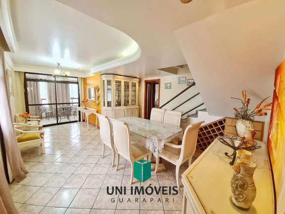 Imagem Cobertura duplex com lazer completo e 02 vagas a venda na Praia do Morro - Guarapari