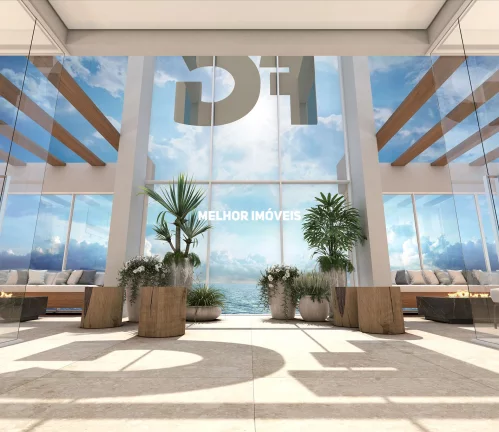 Imagem Apartamento á venda no Edifício Blue Coast Tower Sofisticação entre o mar e a mata