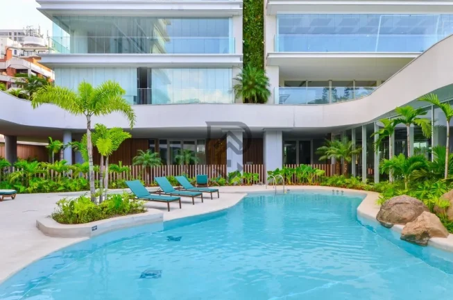 Imagem Apartamento Condomínio Oscar Ibirapuera, andar alto vista livre