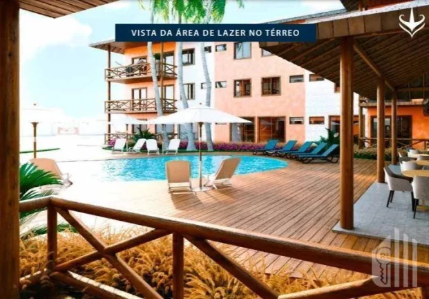 Imagem ÚLTIMA UNIDADE: Apartamento em construção, 2 dormitórios à venda por R$ 342,647,10 Condomínio VILA ATLÂNTIDA - Atalaia - Luís Correia/PI