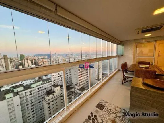 Imagem Apartamento com 3 dormitórios à venda, 134 m² por R$ 2.250.000 - Embaré - Santos/SP