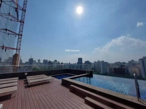 Imagem Excelente oportunidade: Apartamento para venda ou locação na Consolação, São Paulo-SP - 1 quarto, 1 suíte, 1 banheiro, 1 vaga - 35,00 m².