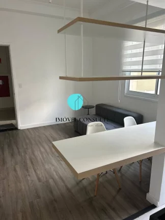 Imagem Apartamento mobiliado para locação com 1 dormitório e 1 vaga