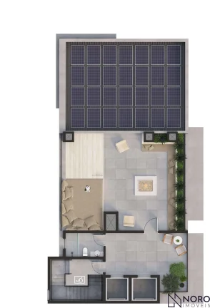 Imagem Exclusivo Apartamento de 175 m² - 1 por Andar, 3 Suítes e Infraestrutura Complet
