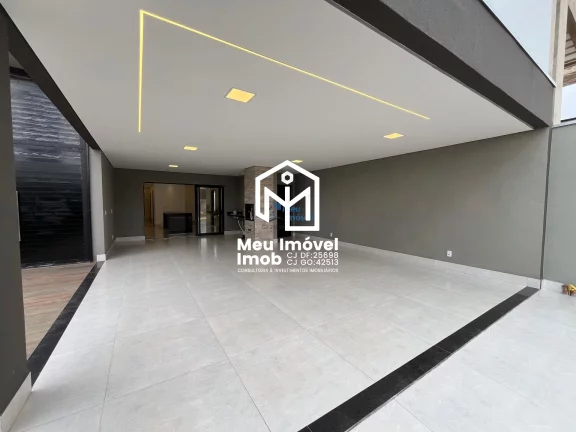 Imagem Casa Nova Vicente Pires Condomínio Cooperville 4Qts 2 Suítes Lazer 250m² Piscina