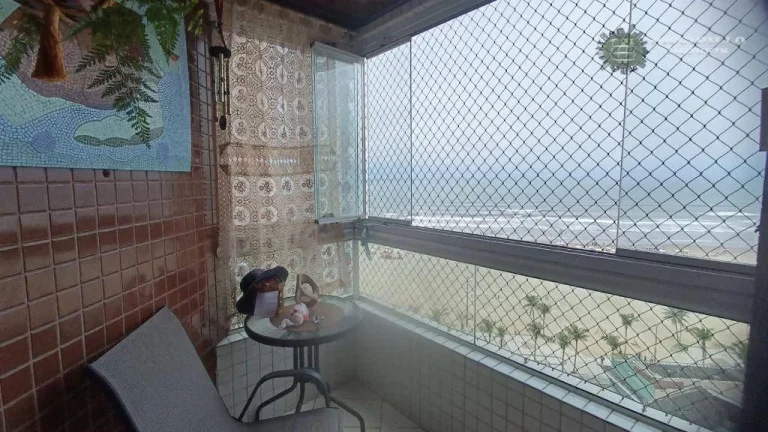 Imagem Apartamento com 2 dormitórios à venda, 89 m² por R$ 550.000 - Aviação - Praia Grande/SP