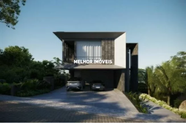 Imagem Casa Alto Padrão em Condominio Fechado com 04 suítes em Balneário Camboriú